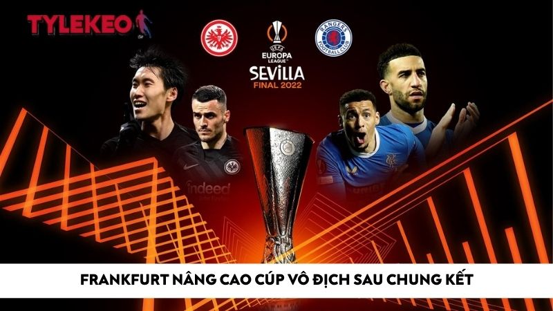 Frankfurt nâng cao cúp vô địch