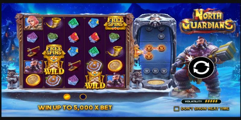 Sức mạnh chiến binh bắc âu trong north guardians tại mana88